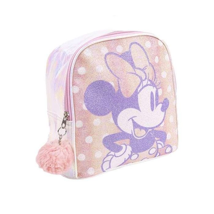 Mochila Casual Minnie Mouse Rosa (18 x 21 x 10 cm)