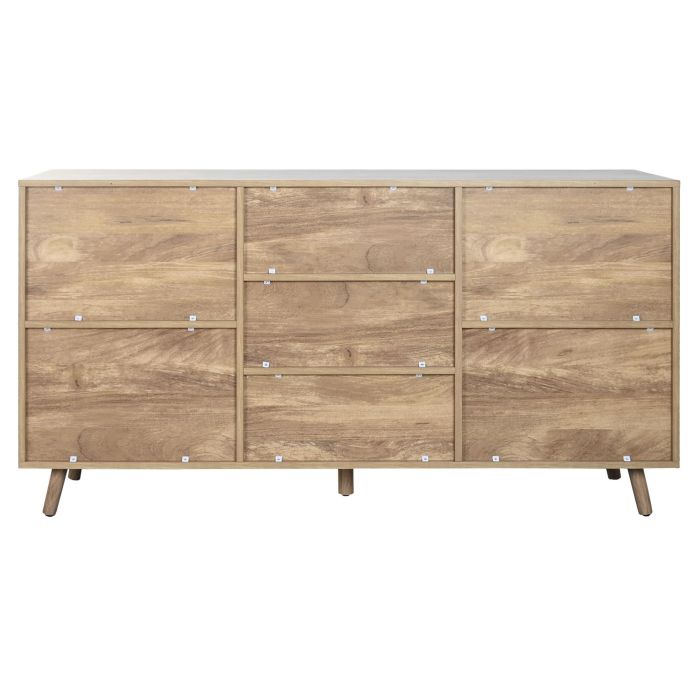 Mueble Tv Scandi DKD Home Decor Marron Dorado 40 x 74.8 x 140 cm 2 Mueble Tv Scandi DKD Home Decor Marron Dorado 40 x 74.8 x 140 cm 2