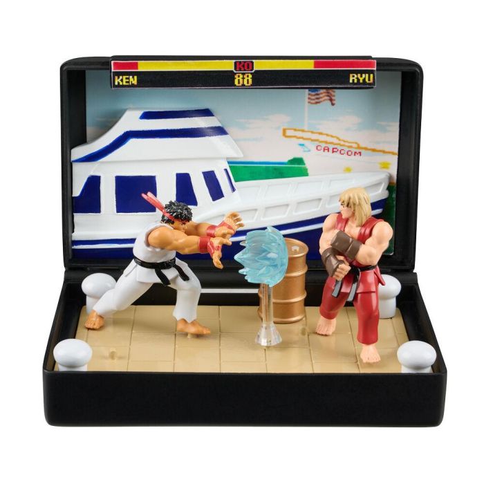 Diorama Mega Drive Street Figther Console Heroes 2 Diorama Mega Drive Street Figther Console Heroes 2