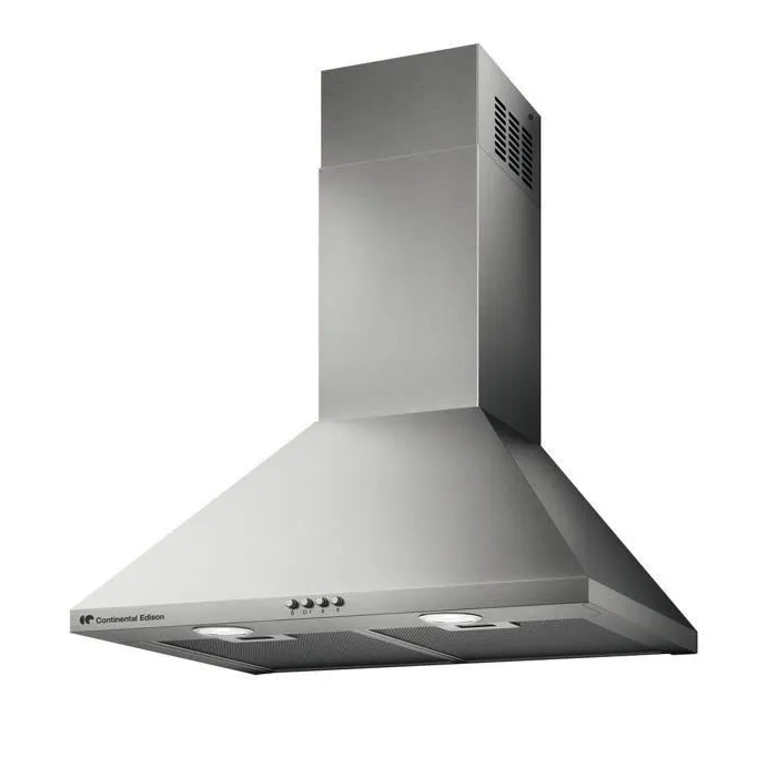 Continental Edison Campana Piramidal CEHP6060S - 60 cm Acero Inoxidable 0 Continental Edison Campana Piramidal CEHP6060S - 60 cm Acero Inoxidable 0