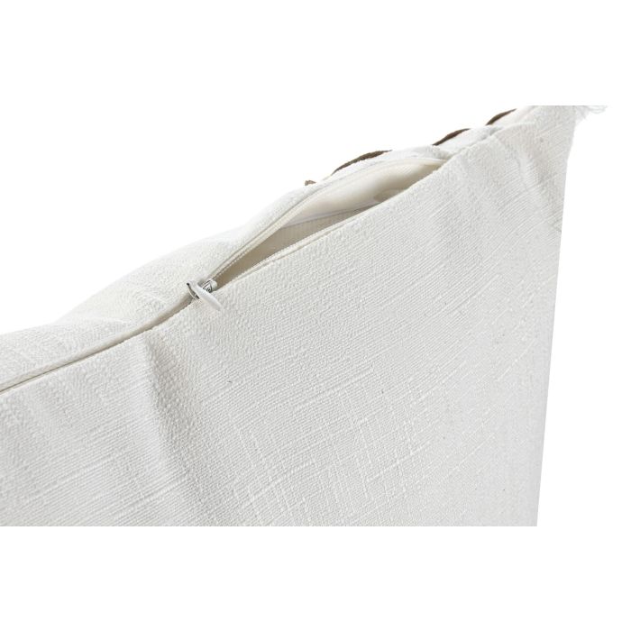 Cojin Urban DKD Home Decor Blanco Beige 8 x 45 x 45 cm (2 Unidades) 2 Cojin Urban DKD Home Decor Blanco Beige 8 x 45 x 45 cm (2 Unidades) 2