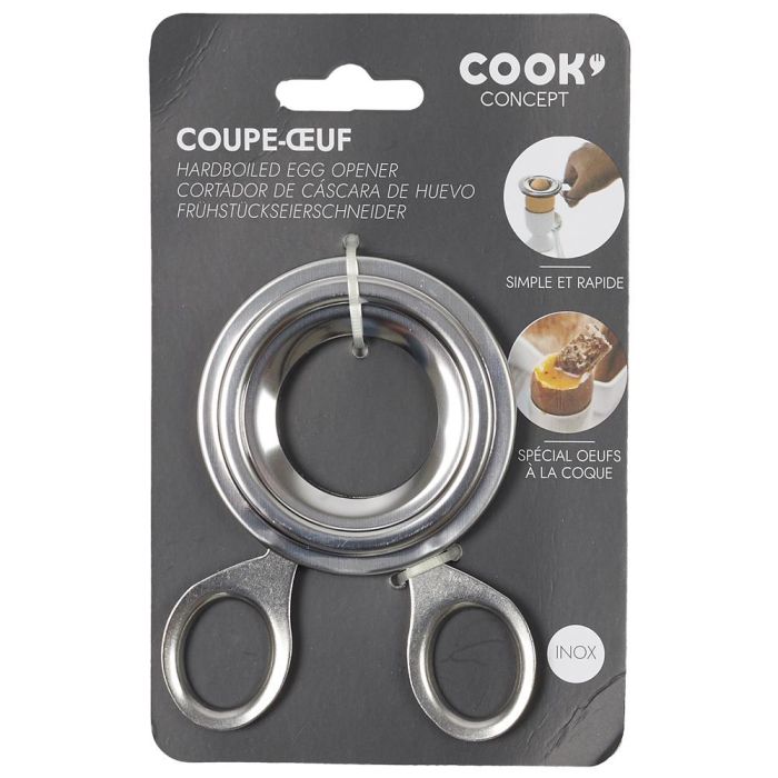 Cook Concept Cortador de Cáscara para Huevos Pasados por Agua 0 Cook Concept Cortador de Cáscara para Huevos Pasados por Agua 0
