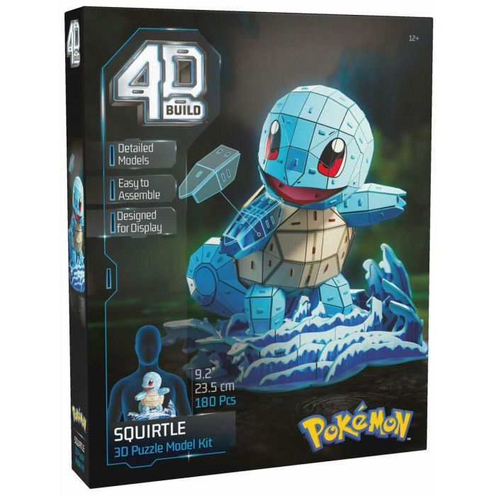 Spinmaster Puzzle 3D Pokémon Squirtle SPI6075064 - 180 piezas - 24 cm - 12 años 7