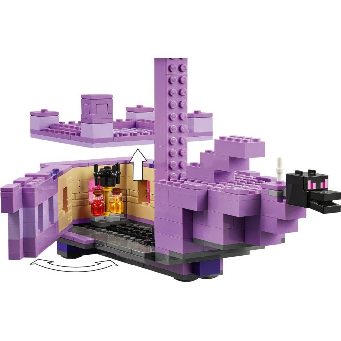 LEGO 21264 Minecraft El Dragón y el Barco de Ender - Set de Construcción inspirado en Videojuegos 5 LEGO 21264 Minecraft El Dragón y el Barco de Ender - Set de Construcción inspirado en Videojuegos 5