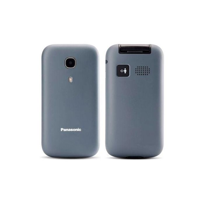 Teléfono Móvil Panasonic KX-TU400EXG para Personas Mayores/ Gris 3 Teléfono Móvil Panasonic KX-TU400EXG para Personas Mayores/ Gris 3