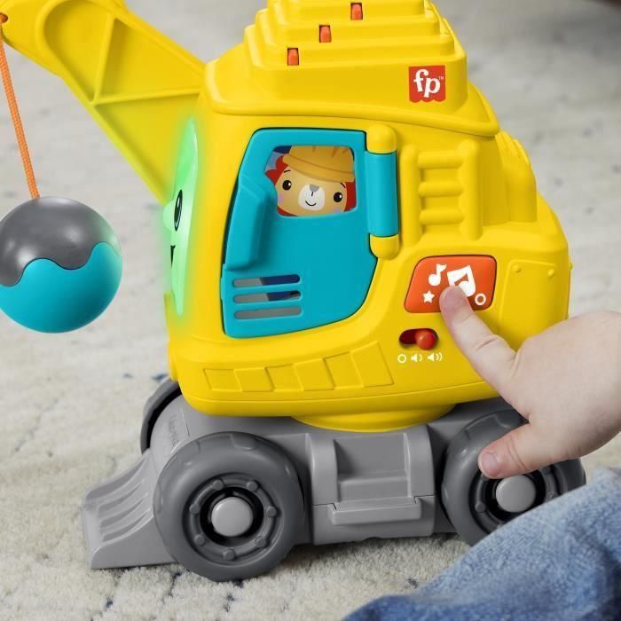 Excavadora de Cuenta de Pilas E3 - Fisher-Price - Hxf48 4 Excavadora de Cuenta de Pilas E3 - Fisher-Price - Hxf48 4