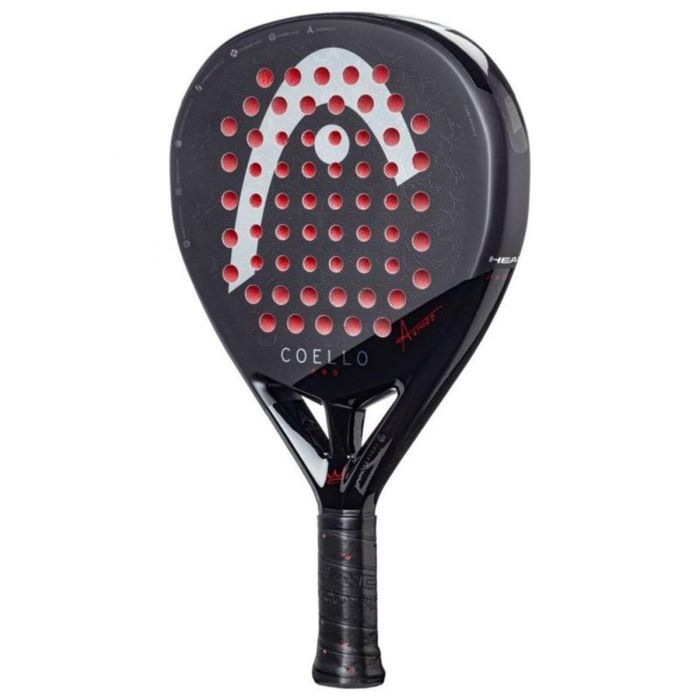 Pala de Pádel Head Coello Pro 2025 Negro Fibra de carbono 3 Pala de Pádel Head Coello Pro 2025 Negro Fibra de carbono 3