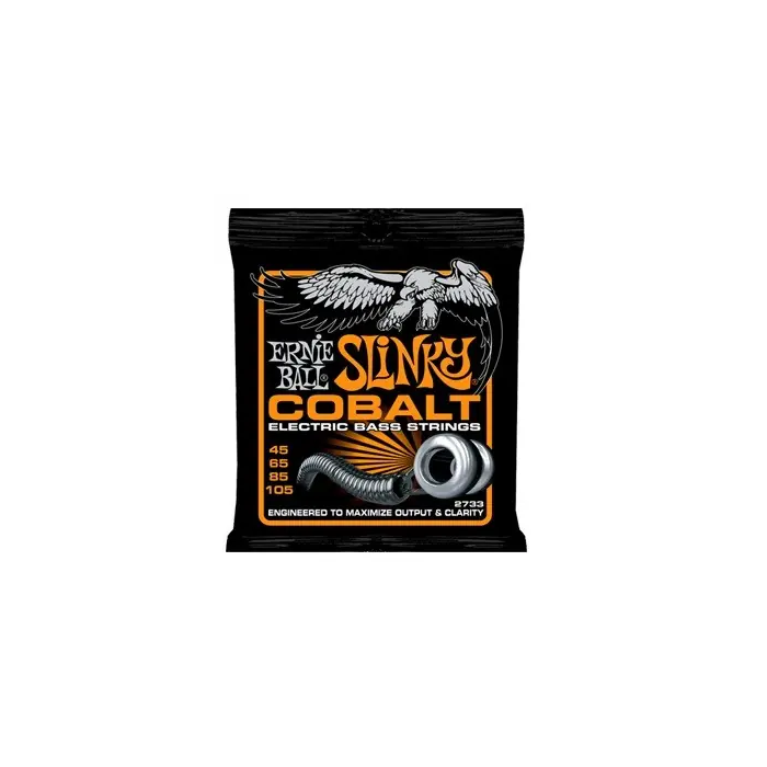 ERNIEBALL COBALT Slinky Hybrid 45-105 Juego de Cuerdas Bajo Eléctrico 0