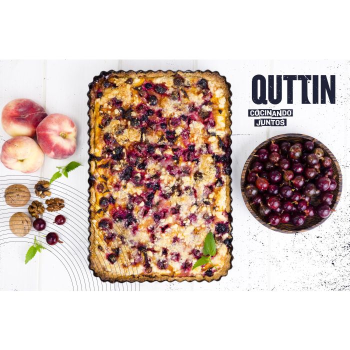 Molde para horno desmontable Quttin 27.3 x 20 x 3 cm (6 Unidades) 5 Molde para horno desmontable Quttin 27.3 x 20 x 3 cm (6 Unidades) 5