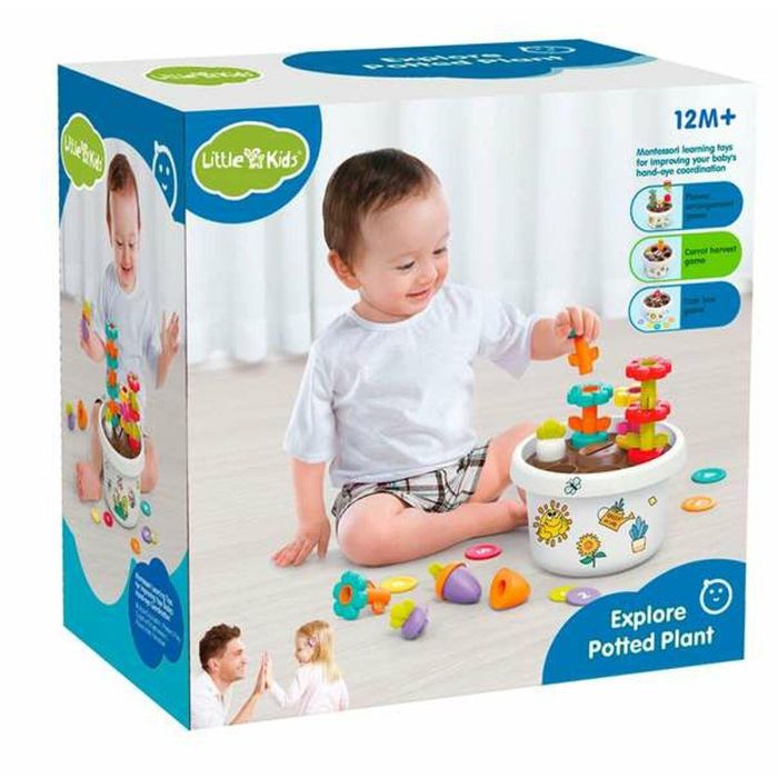 Juego maceta puzzle-imanes-monedas caja 18x18x12 cm 3 Juego maceta puzzle-imanes-monedas caja 18x18x12 cm 3