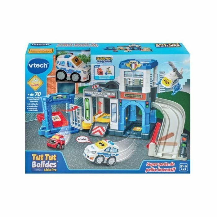 Playset de Vehículos Vtech Tut Tut Bolides Police station 4