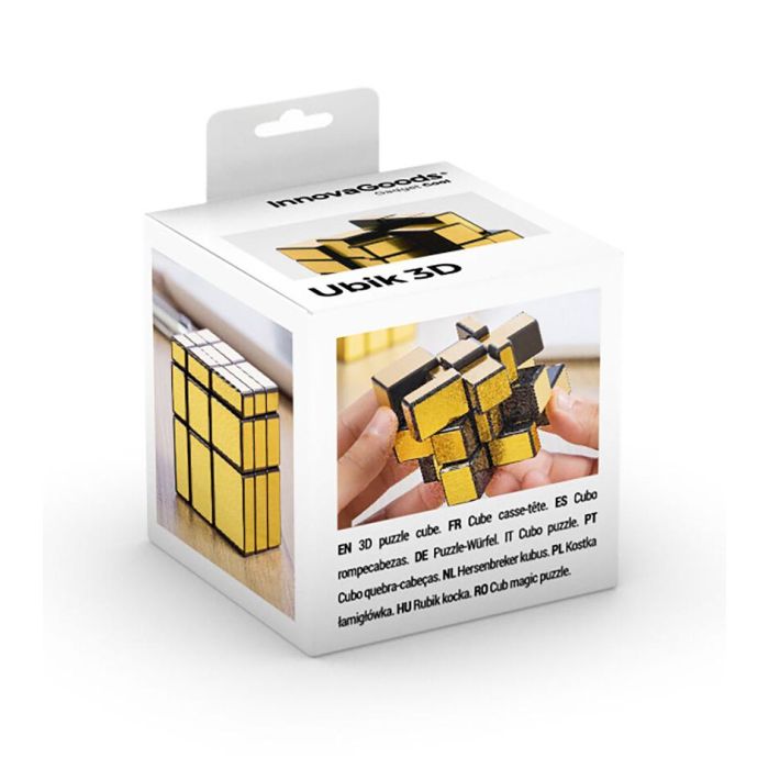 Innovagoods Cubo Mágico Rompecabezas Ubik 3D V0101037 - Juego de Habilidad para Mente 9 Innovagoods Cubo Mágico Rompecabezas Ubik 3D V0101037 - Juego de Habilidad para Mente 9