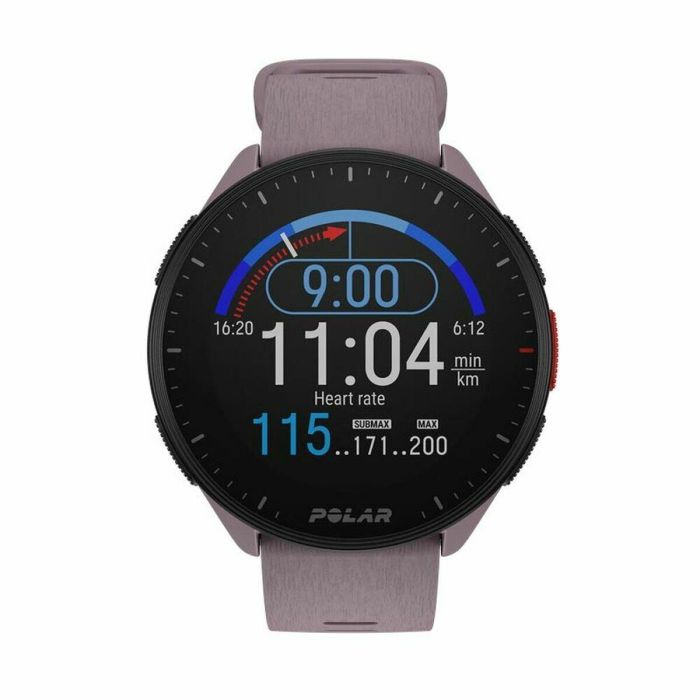 Smartwatch con Podómetro Running Polar Morado 1,2" 9