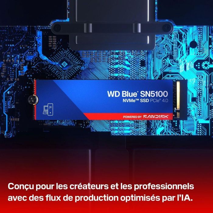 Western Digital WD Blue SN5100 1 TB M.2 NVMe PCI Express 4.0 SSD para PC/Portátil