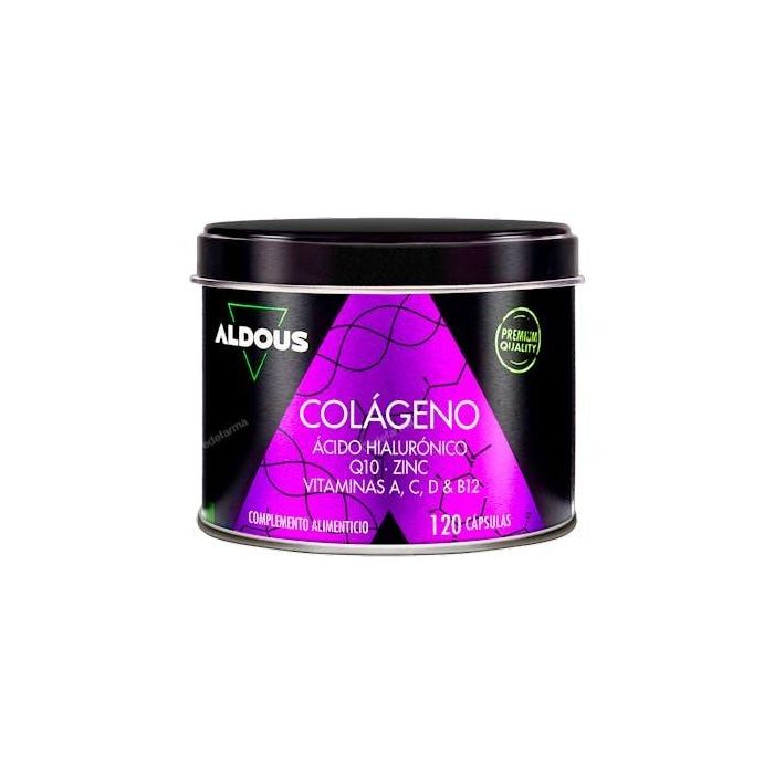 ALDOUS BIO Colágeno Hidrolizado con Ácido Hialurónico, Coenzima Q10 y Zinc