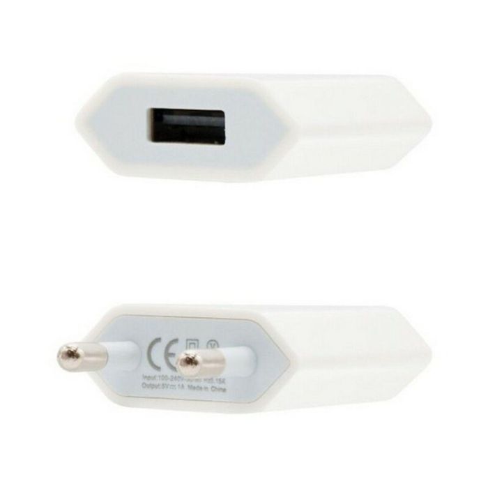 Cargador de Pared NANOCABLE 10.10.2001 iPhone Blanco 1 Cargador de Pared NANOCABLE 10.10.2001 iPhone Blanco 1