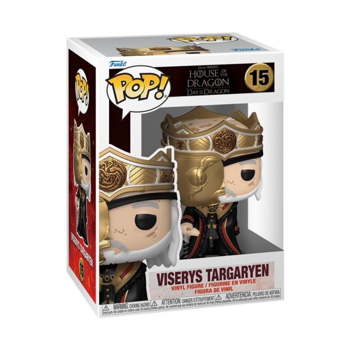 Funko Pop Casa Del Dragon Viserys 1 Funko Pop Casa Del Dragon Viserys 1