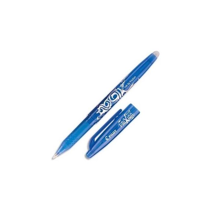 PILOT FRIXION Tintenroller 0.35mm hellblau radierbar Kappe