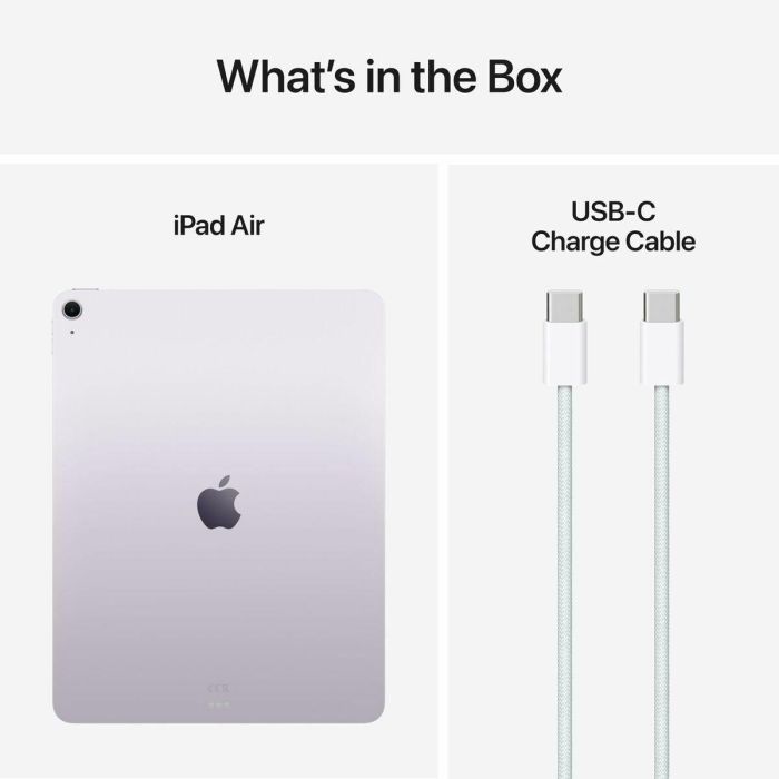 Apple iPad Air 13 pulgadas M3 Wi-Fi 256GB Púrpura, Pantalla Liquid Retina True Tone, Neural Engine, Cámara Horizontal MCNR4TY/A 2 Apple iPad Air 13 pulgadas M3 Wi-Fi 256GB Púrpura, Pantalla Liquid Retina True Tone, Neural Engine, Cámara Horizontal MCNR4TY/A 2