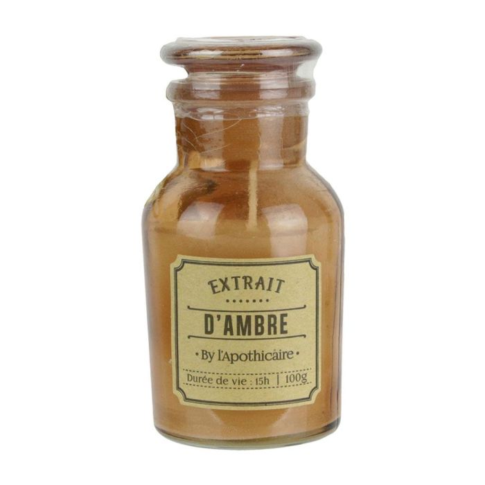 Home Deco Factory Botella Con Vela Apothicaire Colección Musc Blanc D'ambre Fleur De Coton 15 Horas Duración 3