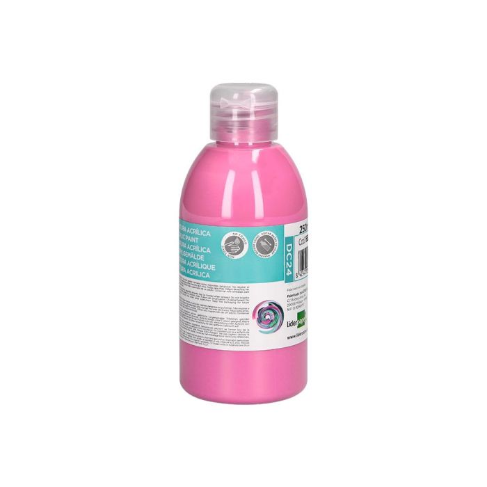 Pintura Acrilica Liderpapel Bote De 250 mL Rosa 2