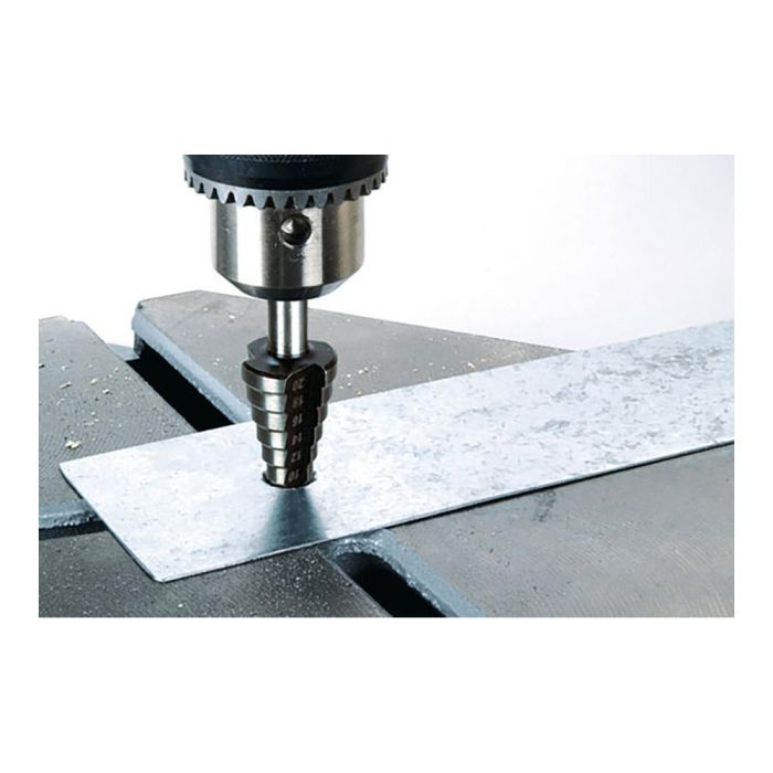 Wolfcraft Broca Escalona HSS de Ø8 a Ø35 mm 1