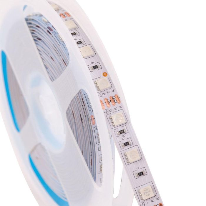 Tira de 300 LEDs 72W 4.200Lm SMD5050 12VDC IP33 RGB 5M x5M 40.000H [PL-219012-RGB-IP33]-RGB 4