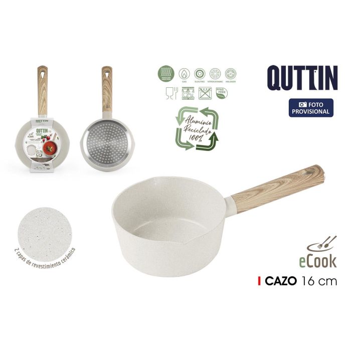 Cazo Ecook Quttin 16 x 7.5 cm (6 Unidades) Cazo Ecook Quttin 16 x 7.5 cm (6 Unidades)