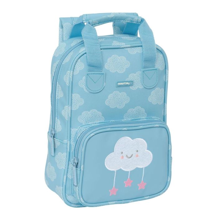 Mochila Infantil Safta Nubes Azul 20 x 28 x 8 cm 0 Mochila Infantil Safta Nubes Azul 20 x 28 x 8 cm 0