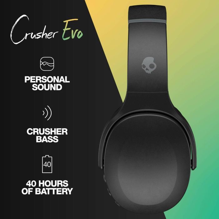 Auriculares Bluetooth con Micrófono Skullcandy S6EVW-N740 Negro 7