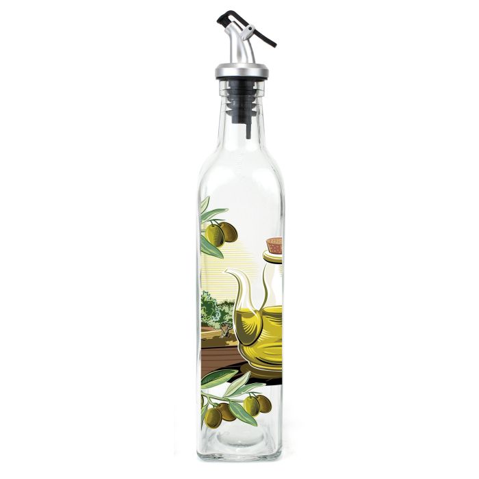 Anna Aceitera de Vidrio 250 ml con Tapon ABS, 4.8 cm x 24.5 cm x 4.8 cm (12 Unidades) 6 Anna Aceitera de Vidrio 250 ml con Tapon ABS, 4.8 cm x 24.5 cm x 4.8 cm (12 Unidades) 6
