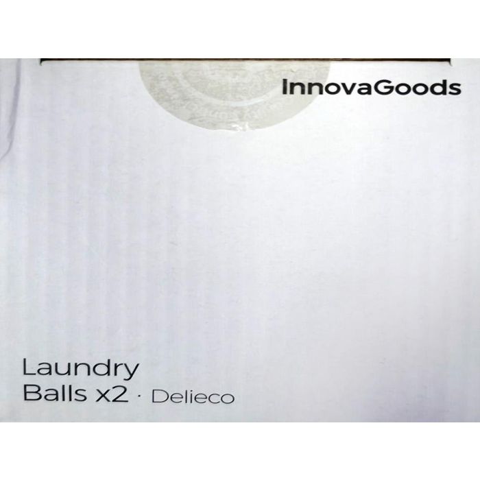 Bolas para Lavar la Ropa sin Detergente Delieco InnovaGoods Pack de 2 uds 10 Bolas para Lavar la Ropa sin Detergente Delieco InnovaGoods Pack de 2 uds 10