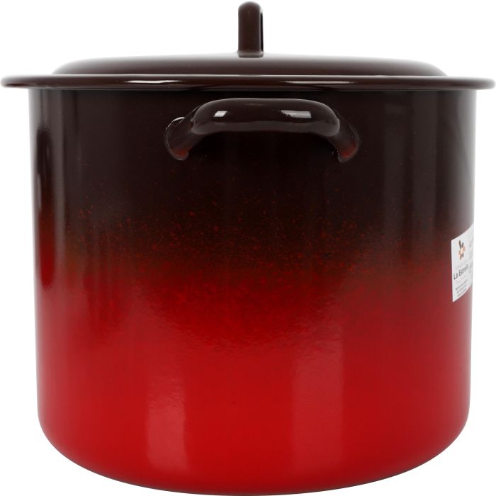 Olla Alta con Tapa 26 cm 11L Fuego La Estrella (2 Unidades)