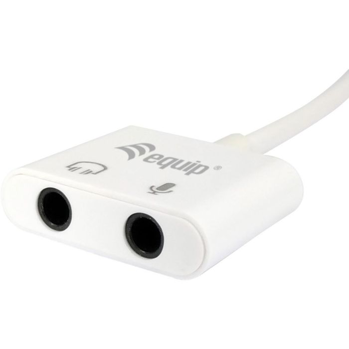 Equip Adapter USB-C -> Audio 2x3-Pin 3.5mm St/Bu 0.15m ws 1 Equip Adapter USB-C -> Audio 2x3-Pin 3.5mm St/Bu 0.15m ws 1