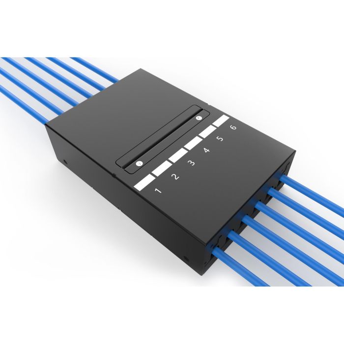 DIGITUS Konsolidierungspunkt-Box 6Ports Keystone Module 2