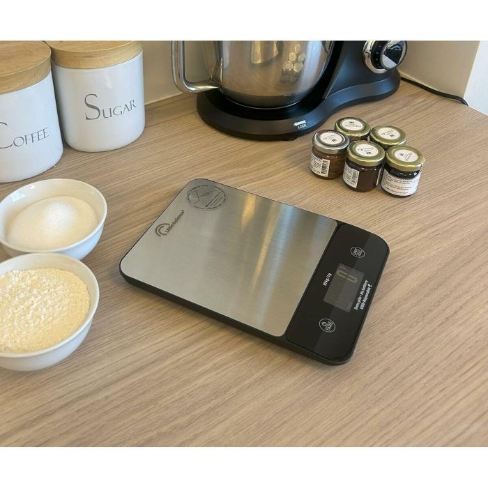 Little Balance LIT3760240787112 Báscula de Cocina Digital Happy Genius 10 de Acero Inoxidable USB Reparable 3 Little Balance LIT3760240787112 Báscula de Cocina Digital Happy Genius 10 de Acero Inoxidable USB Reparable 3