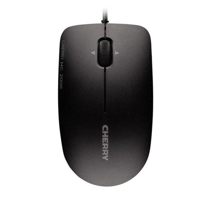 Cherry MC 2000 Corded Mouse BlackMC 2000, Ambidextrous, IR 1