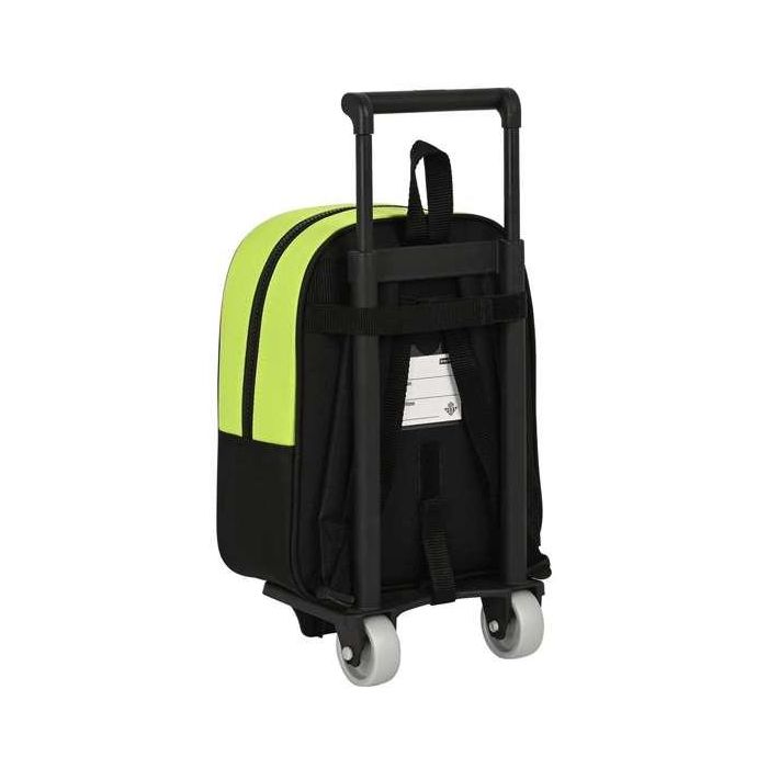 Mochila Escolar con Ruedas Real Betis Balompié Negro Lima 22 x 27 x 10 cm 1