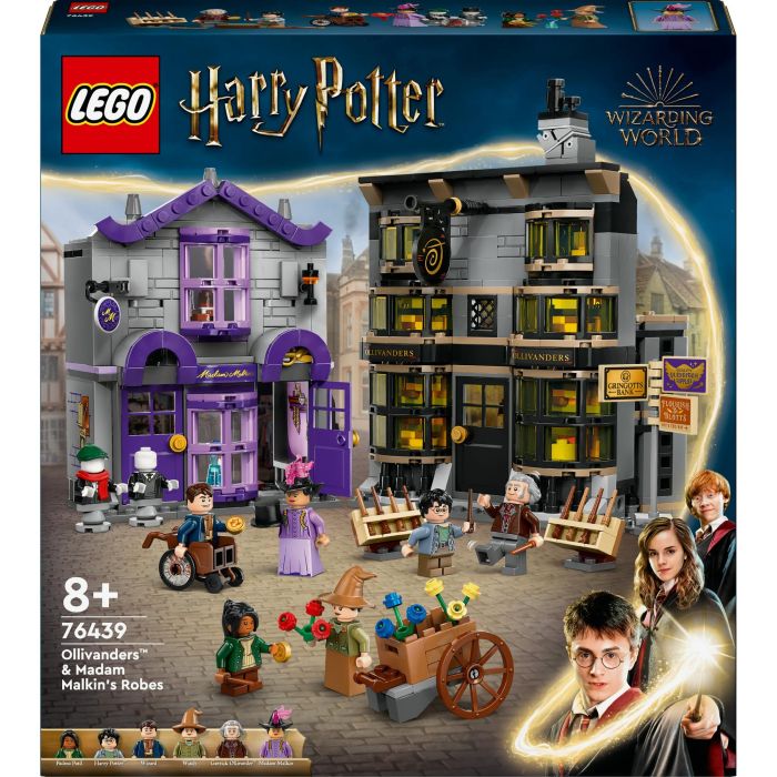 LEGO 76439 Harry Potter Ollivander y Madame Guipure: Prêt-à-porter para Magos y Hechiceras