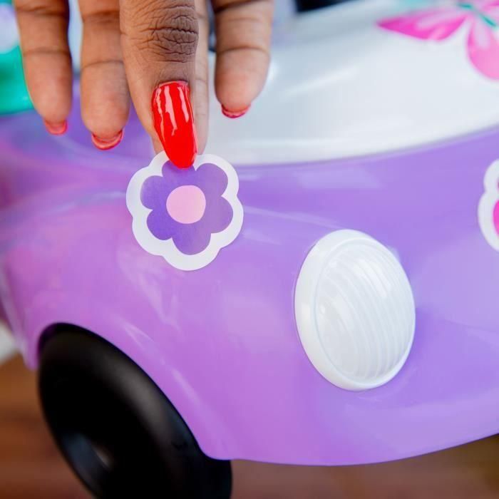 BRIGHT STARTS Andador 3 en 1, coche pequeño, 3 modos de juego evolutivos, morado 5