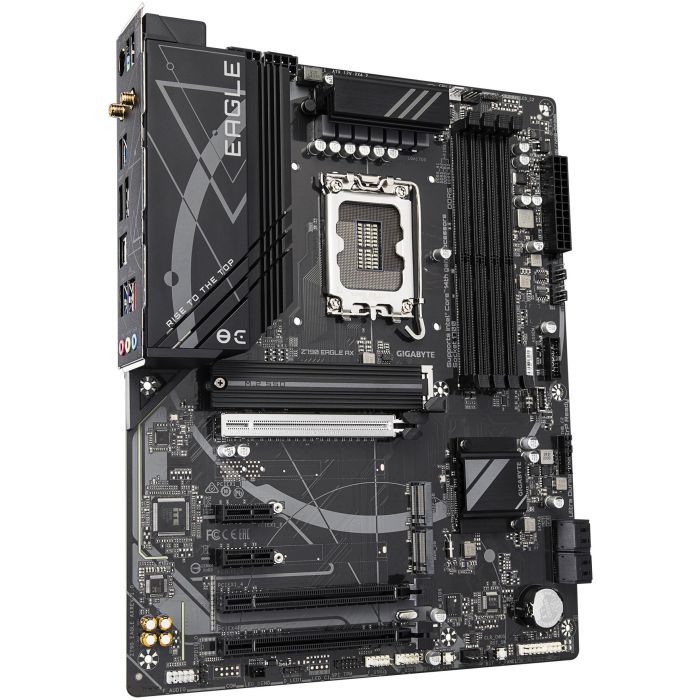 GIGABYTE Z790 EAGLE AX Placa Base - Socket LGA 1700, DDR5, Wi-Fi 6E, LAN 2.5GbE, Soporta CPUs Intel Core 14ª Gen 2 GIGABYTE Z790 EAGLE AX Placa Base - Socket LGA 1700, DDR5, Wi-Fi 6E, LAN 2.5GbE, Soporta CPUs Intel Core 14ª Gen 2