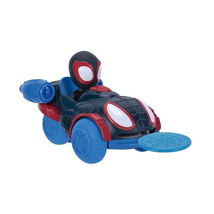 Coche spidey 10 cm lanza discos - modelos surtidos 12