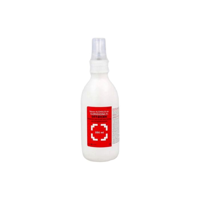 Orravan CLORHEXIDINA 2% Solución Acuosa Spray 250 ml | Antiséptico Desinfectante para Higiene y Protección de Piel y Mucosas 0 Orravan CLORHEXIDINA 2% Solución Acuosa Spray 250 ml | Antiséptico Desinfectante para Higiene y Protección de Piel y Mucosas 0
