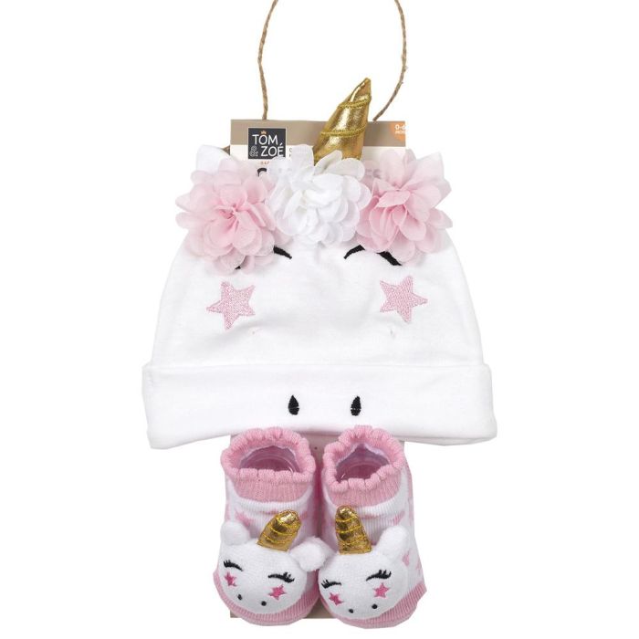 Tom et Zoe Juego Gorro y Peucos Niña, Algodón 100% 4