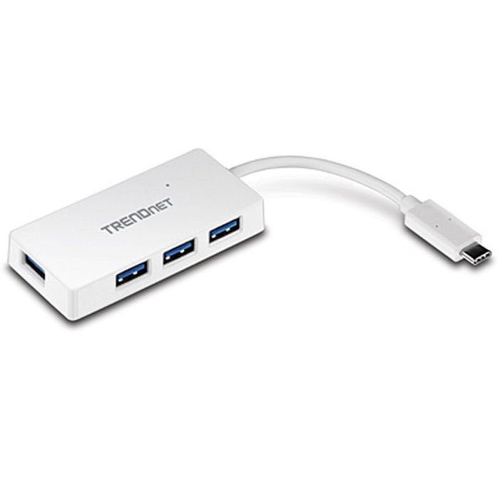 Hub USB Trendnet TUC-H4E Blanco 4 Hub USB Trendnet TUC-H4E Blanco 4