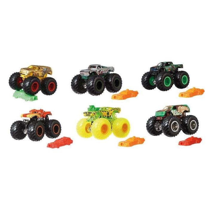 Mattel Coche Básico Monster Trucks Escala 1:64 - Modelos Surtidos