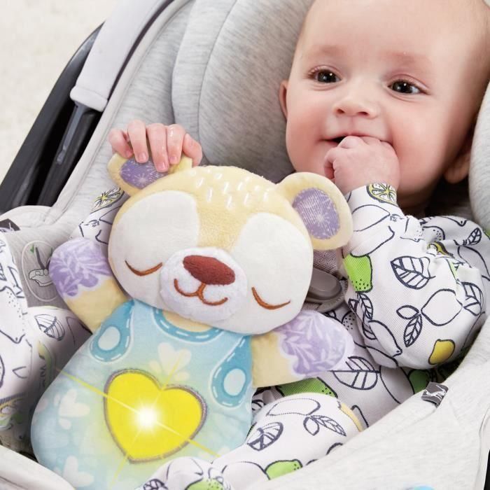 Vtech Baby VT3417765398056 Oso de Peluche My Lumi Dodo para Bebé con Luz y Sonido 5