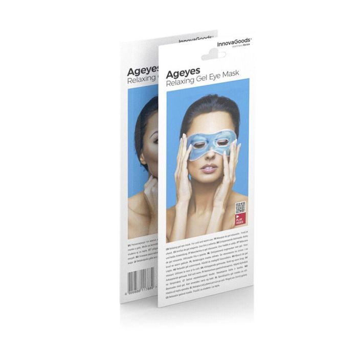 Antifaz de Gel Relajante Ageyes InnovaGoods 1 Antifaz de Gel Relajante Ageyes InnovaGoods 1