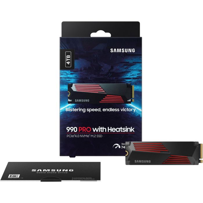 Samsung 990 PRO SSD M.2 4TB con Disipador de Calor NVMe PCIe 4.0, 7450 MB/s Lectura, 6900 MB/s Escritura 6 Samsung 990 PRO SSD M.2 4TB con Disipador de Calor NVMe PCIe 4.0, 7450 MB/s Lectura, 6900 MB/s Escritura 6