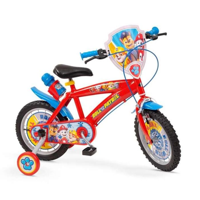 Bicicleta infantil Toimsa Paw Patrol 14" para niños de 4 a 6 años 1